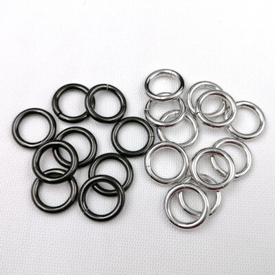 50pcs Lot 3*18mm Wire Cutting Process Jump Rings Stainless Steel