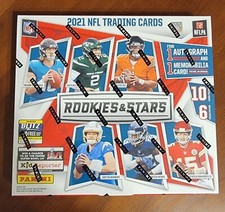 2021 Panini Rookie & Stars NFL Football Longevity Box - 1 Auto & 1 Mem Card