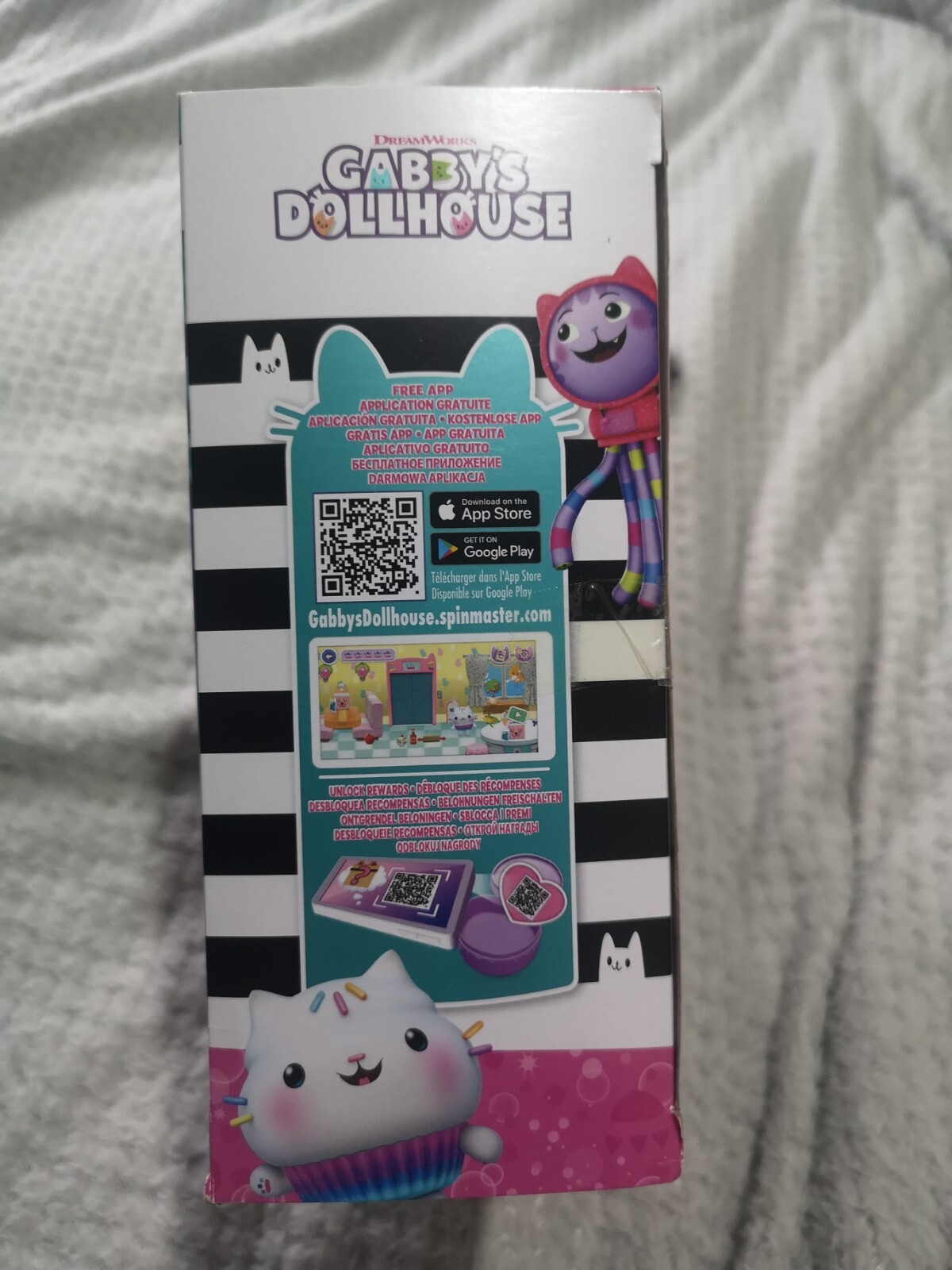 Gabby's Dollhouse Pillow Cat's Sweet Dreams Bedroom eBay