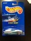 VINTAGE 1991 HOT WHEELS STREET BEAST #111  BLUE CARD NIP