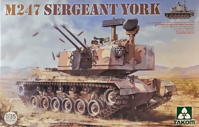 TAK2160 Takom Model M247 Sergeant York Bausatz 1:35