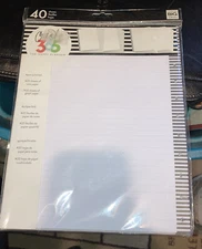 Create 365 The Happy Planner 40 Sheets Pre-Punched Daily Planning Fill Paper New