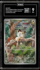 Pokemon Meowth Phantasmal Flames Illustration Rare #106 TAG 9 Mint