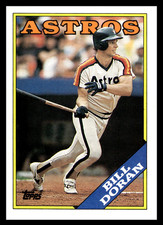 1988 Topps Bill Doran #745 Houston Astros MLB Baseball