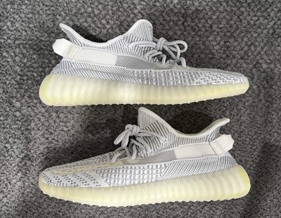 adidas Yeezy Boost 350 V2 Static Non-Reflective 2018 Gray EF2905 size 10.5