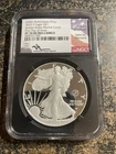 2025P Proof 70 Ultra Cameo FDI Mercanti American Silver Eagle Marine Corps 250th
