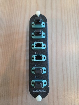 Corning CCH-CP72-E3 72 Fiber Closet Connector Housing Panel Multimode (OM3/4)