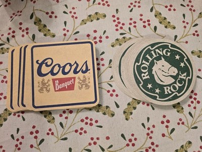 American Beer Mats/Coasters (×20)