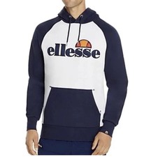Ellesse Logo white Blue Hoodie Ellesse TALIAMENTO Hooded Sweatshirt