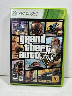 Grand Theft Auto 5 V (Xbox 360, 2013) Complete Map + Manual - Tested