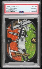 2006-07 Fleer EX Jambalaya Bill Russell #J-BR PSA 8 HOF 0j4n