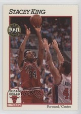 1991-92 NBA Hoops Kodak/Osco Drug Chicago Bulls Sheet Singles Stacey King x1r