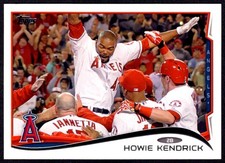 2014 Topps Howie Kendrick Los Angeles Angels #185
