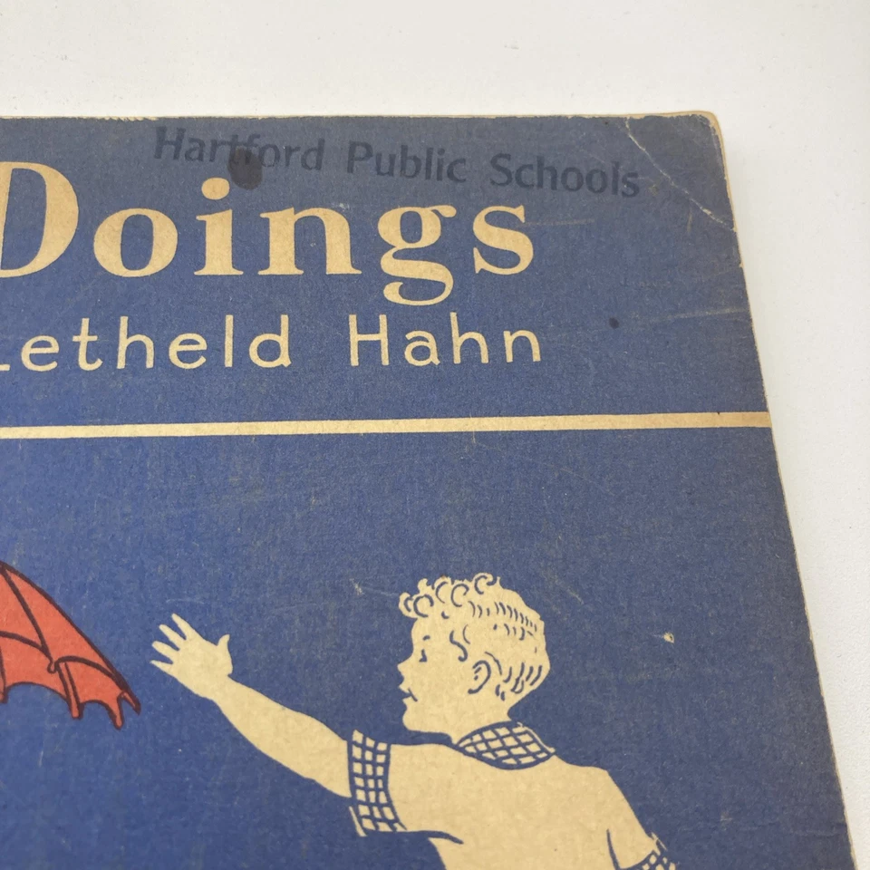 Child Development Reader: Every Day Doings Pre‑Primer 1938 Vintage Hahn - Image 3 of 4