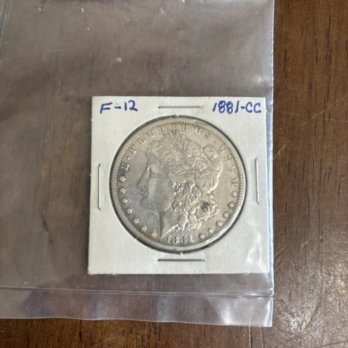 1881 CC Morgan Silver Dollar $1 Circulated Business Strike Carson City 0.9