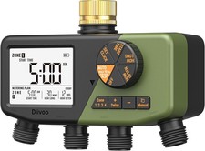 4 Zone Sprinkler Timer with Large Display Dig...