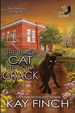 The Black Cat Steps on a Crack (A Bad Luck Cat Mystery) by Finch
