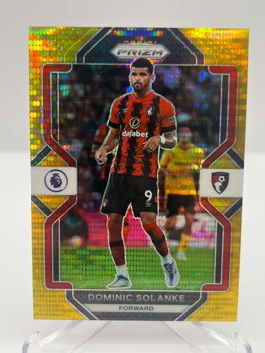 Dominic Solanke [Breakaway] #223 2022 Panini Prizm Premier League card