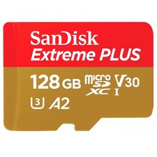 X2 SanDisk - Extreme PLUS 128GB MicroSDXC UHS-I Memory Card