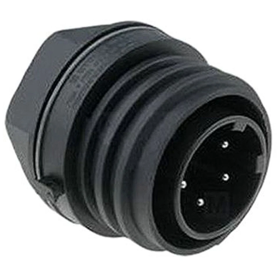Conector De Montaje En Panel De 900 BUCC De 4 Pines Macho - Imagen 1 de 1