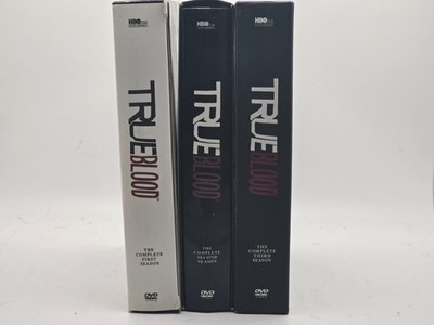 True Blood Seasons 1 2 3 DVD Lot HBO Vampire Drama Complete First Second Third