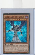 Yugioh DESO-EN038 Darklord Asmodeus – Super Rare 1st Edition
