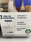 Jockey Mens 3 Pack Long Leg Boxer Briefs Size M Black Microfiber Stretch Tagless — photo 2