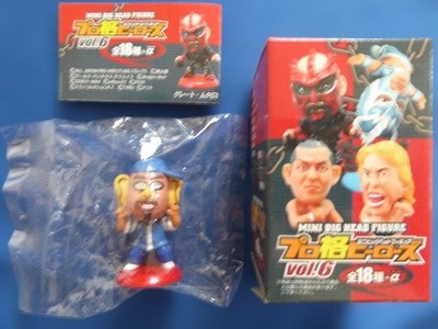Kikutaro Pro Wrestling Figure Vol.6 Osaka Pro Wrestling PVC Unopened New