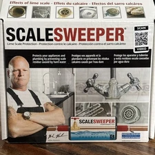 Mike Holmes SCALESWEEPER Hard Water Descaler Unit Lime Scale Protection
