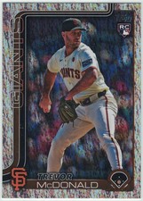 2025 Topps Series 2 #357 Trevor McDonald Holo Foil Rookie RC Giants