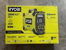 Ryobi 1800W/3000W Peak Output Portable Battery Inverter Power Station RYi1000VNM