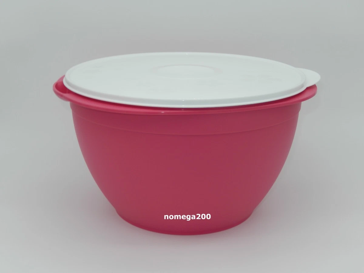 Boite bonbonnière/sucrier collection Élegance - rouge -Tupperware - Arts de la table