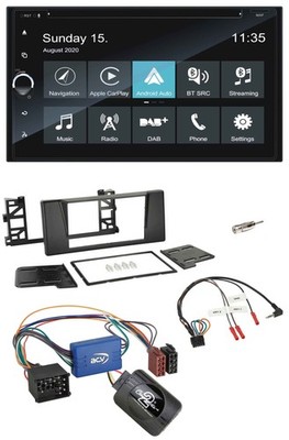 Blaupunkt 2DIN Lenkrad TMC Bluetooth USB DAB Navigation für BMW 5er E39 96-04 Ak