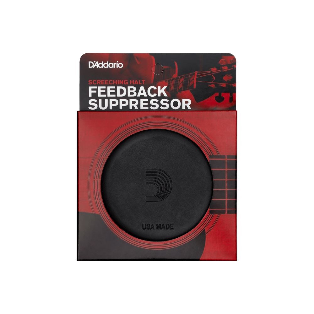 Редуктор обратной связи с заглушкой звуковой скважины DAddario Screeching Halt