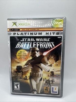 Star Wars: Battlefront (Original Xbox) Platinum Hits CIB COMPLETE & TESTED