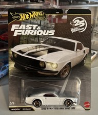 Hot Wheels 1969 Ford Mustang Boss 302 Fast And Furious 164. New