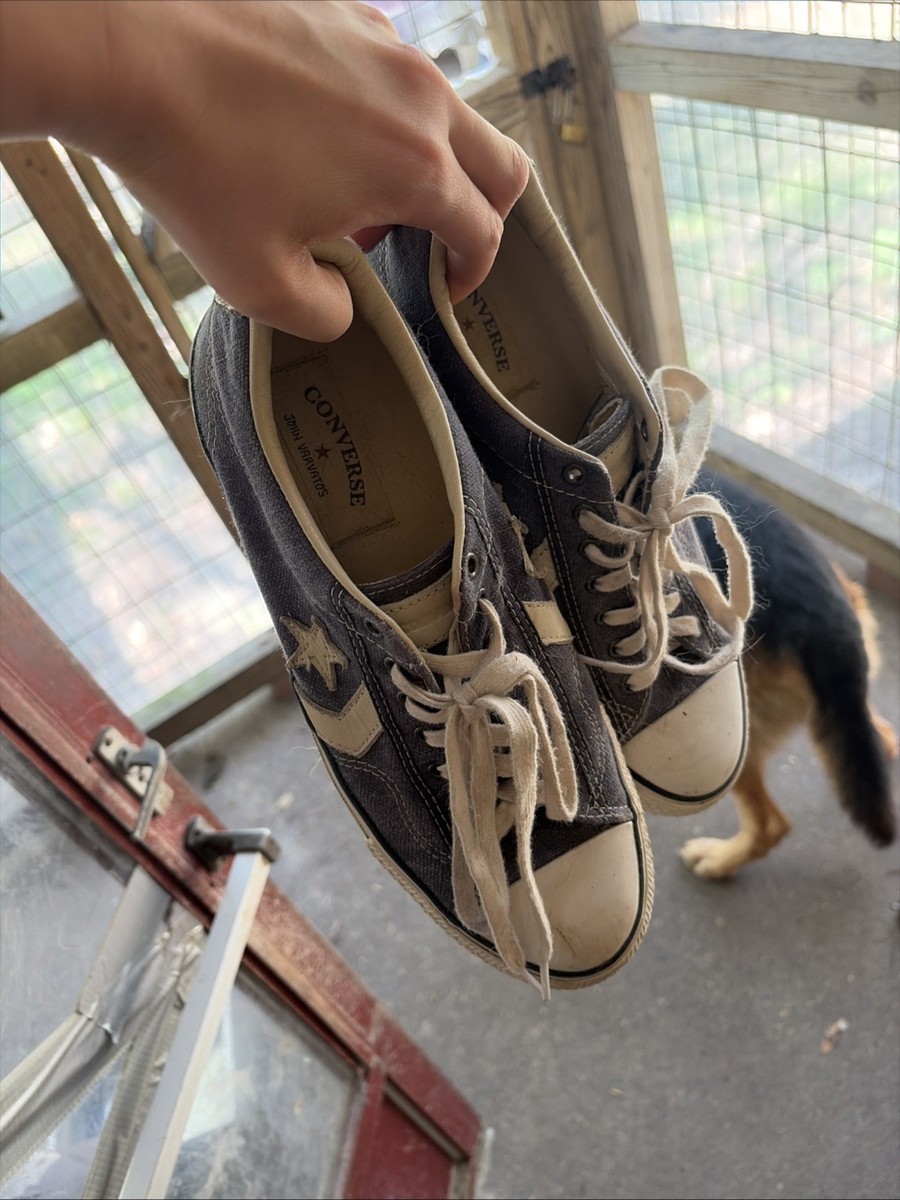 John Varvatos x Converse All Star Size 11 Navy Sneakers | eBay