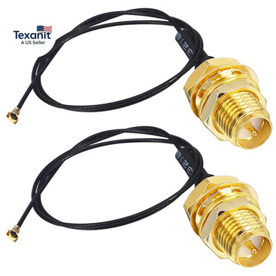 UFL to SMA M.2 NGFF MHF4 to RP SMA Female (Male Pin) RF Pigtail Wifi Antenna Ext