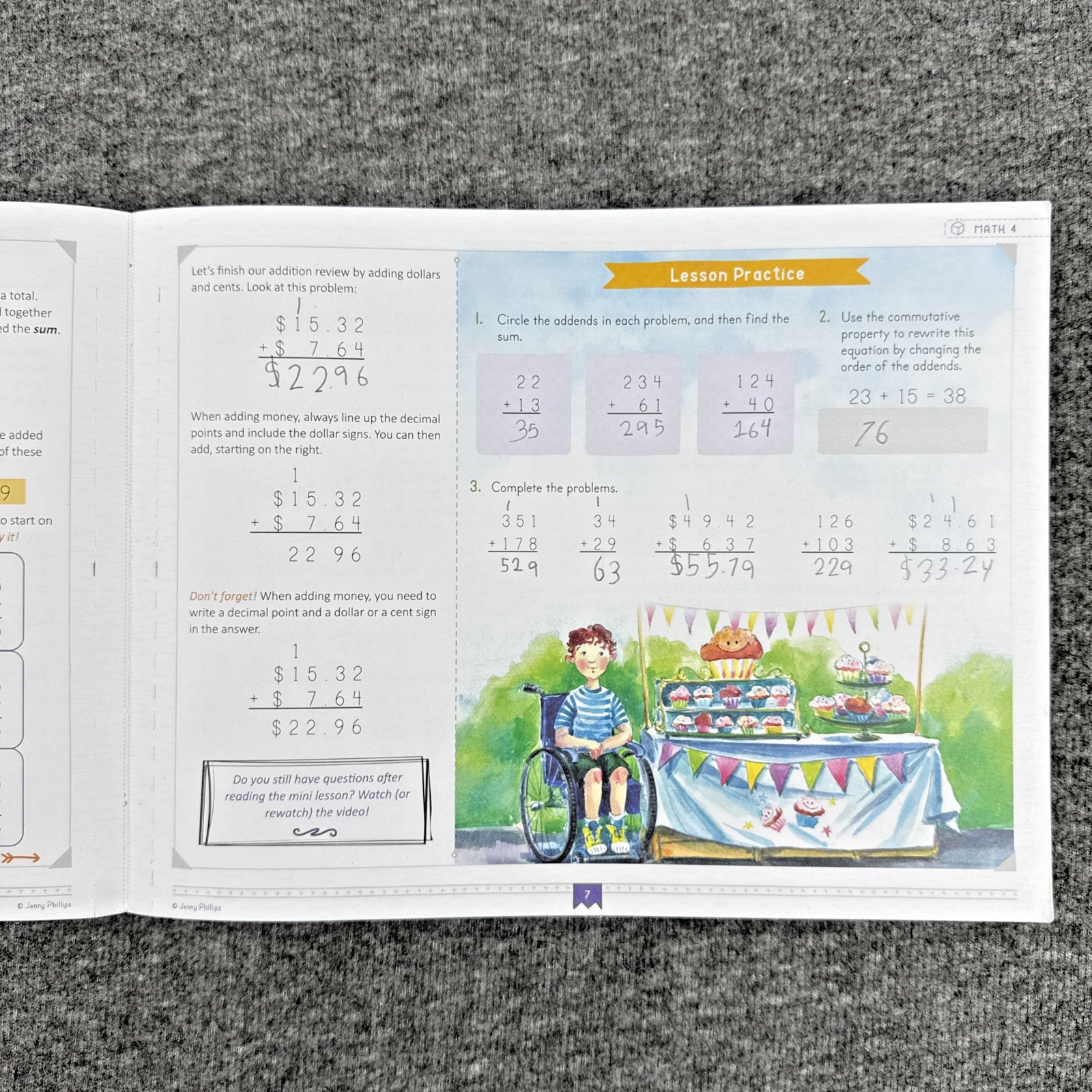 The Good And Beautiful Math 4 Course Book & Answer Key Homeschool