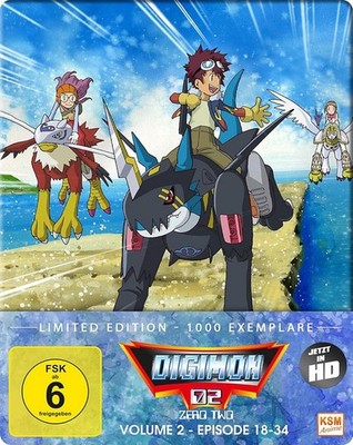Digimon Adventure - Staffel 2 / Vol. 2 / Episoden 18-34 # BLU-RAY-NEU