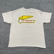 Vintage 2003 Moto Ducati Metro Racing Motorcycle Shirt XL 23x27 Gray