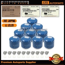 Genuine Oem 10pack Oil Filters Washers Plugs Genesis Hyundai Kia 26300-35505