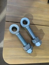 Adjustable Eye Bolt To Suit 25mm Pin 150mm Zinc Plated 25 X 150