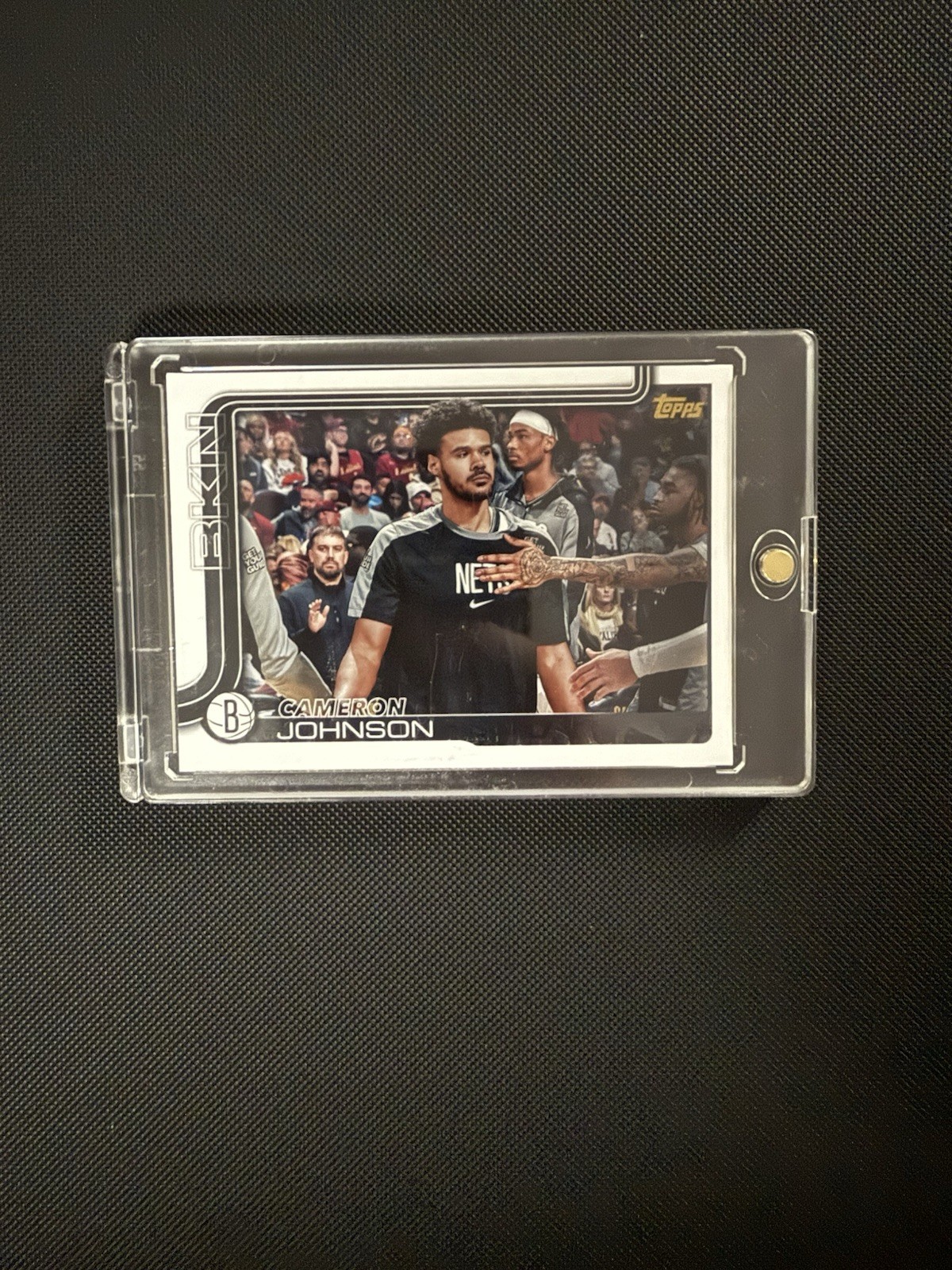 2025-26 Topps Cameron Johnson Golden Mirror Variation #13 Nets SSP Photo