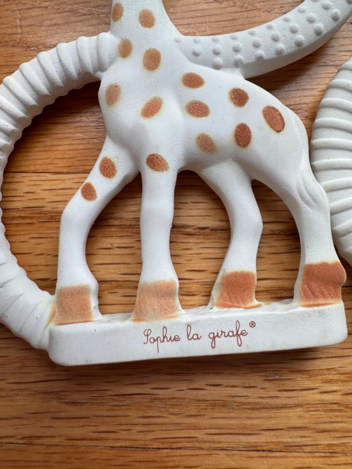 Vulli Sophie The Giraffe Mini Soft Rubber Teether Baby BIN4 - Image 2 of 4
