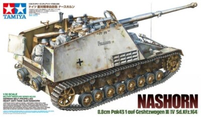 Tamiya 35335 German Self Propelled Heavy Anti Tank Gun Nashorn 1/35 Scale Kit