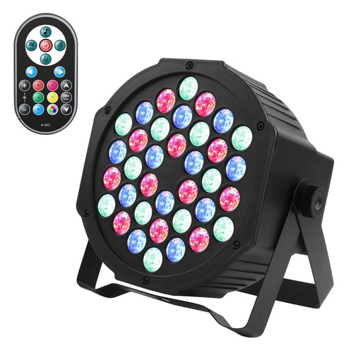 36LED PAR Stage Light RGB DMX DJ KTV Pub Wedding Party Light Remote Uplighting - Bild 14 von 14