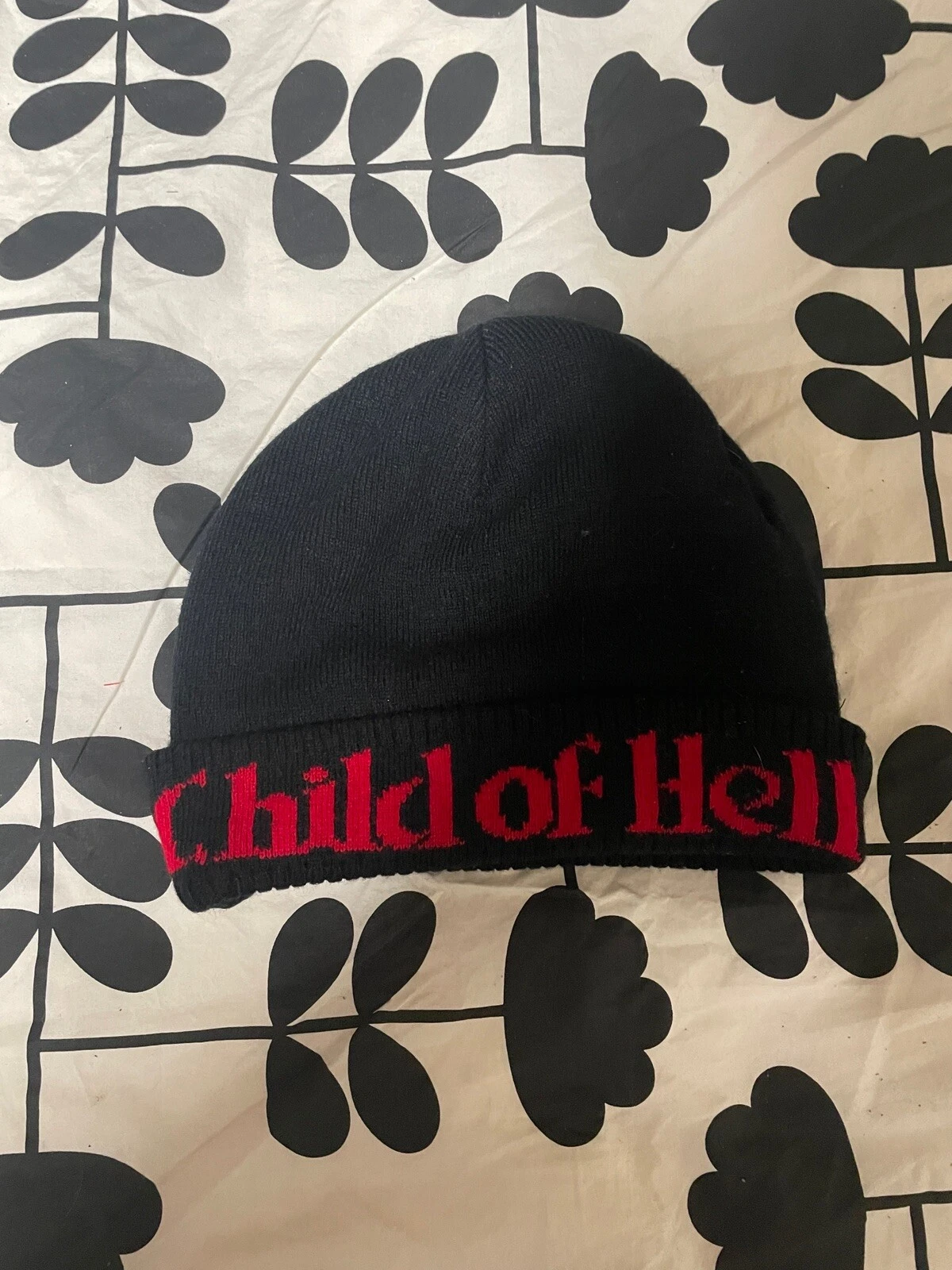 BONNET ENFANT SUPRÊME DE L'ENFER noir