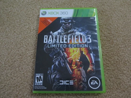 Battlefield 3 -- Limited Edition (Microsoft Xbox 360, 2011)