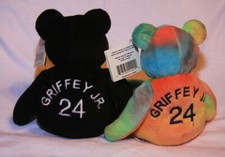 Riffey Jr 24 Beanie Babies Black-Salvino's Bammer Tie Dye-Bamm Beano's Baseball